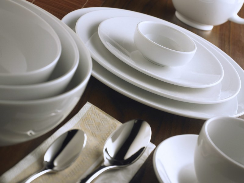 Πιάτο Φαγητού Ρηχό Coupe Λευκό 27εκ. CRYSPO TRIO 47.000